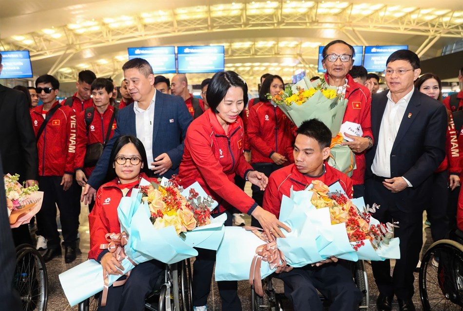 Đoàn Thể thao Người khuyết tật Việt Nam lên đường sang Thái Lan dự ASEAN Para Games 13 - ảnh 2
