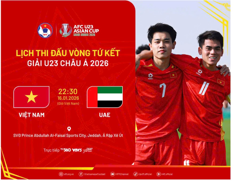 Xem U23 Việt Nam đá tứ kết với U23 UAE ở đâu, khi nào? - ảnh 3
