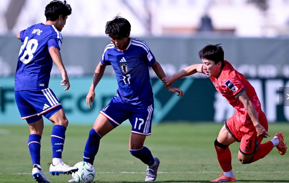 Thắng tối thiểu Hàn Quốc, U23 Nhật Bản vào chung kết VCK U23 châu Á 2026 - ảnh 1