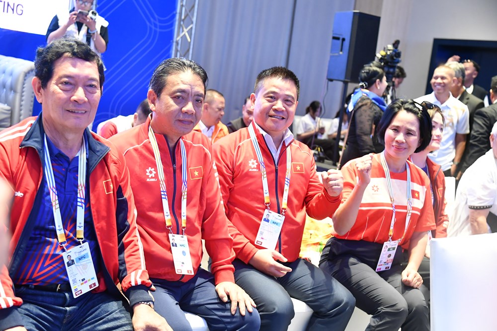 Lê Văn Công bảo vệ thành công tấm HCV tại ASEAN Para Games  - ảnh 1