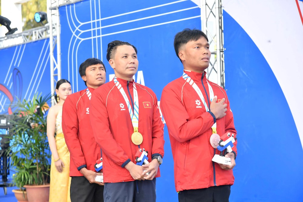 Việt Nam giành HCV đầu tiên tại ASEAN Para Games 13 - ảnh 2