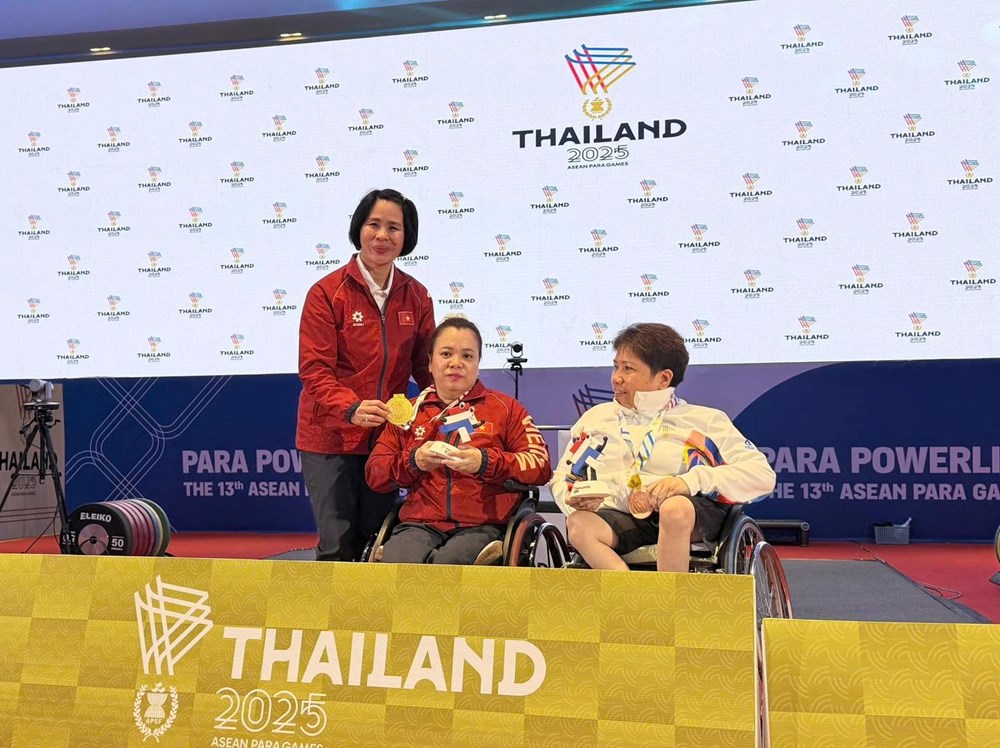 ASEAN Para Games 13: Bơi Việt Nam phá thêm kỷ lục, cử tạ giành HCV thứ hai - ảnh 3