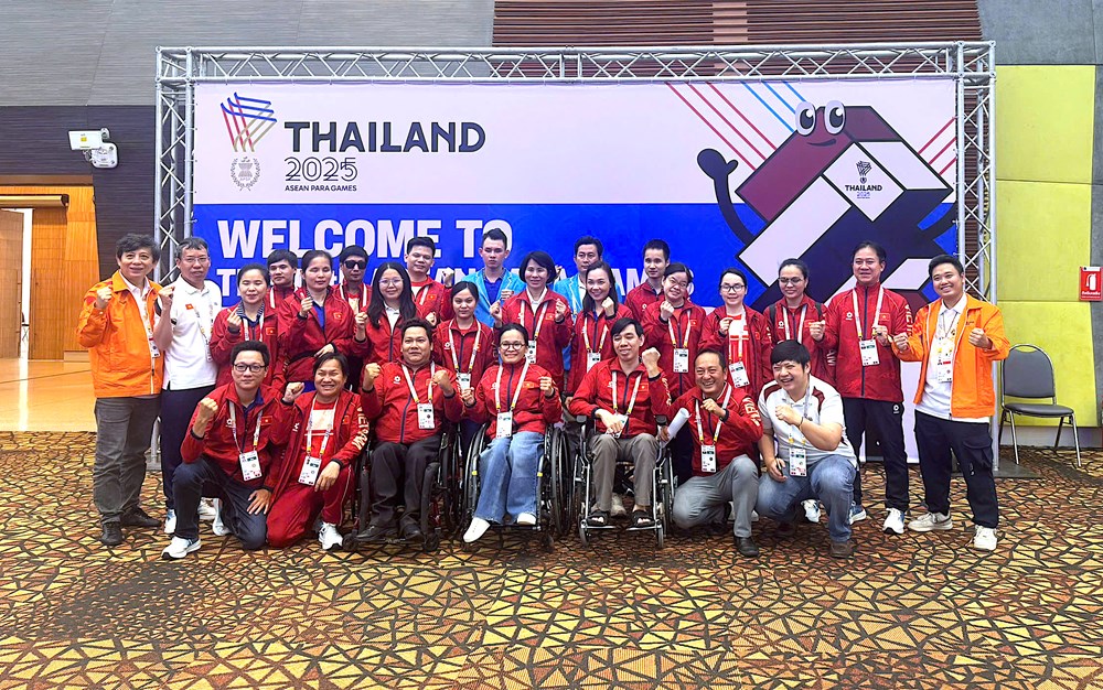 Cờ vua Việt Nam giành 7 HCV tại ASEAN Para Games 13 - ảnh 1