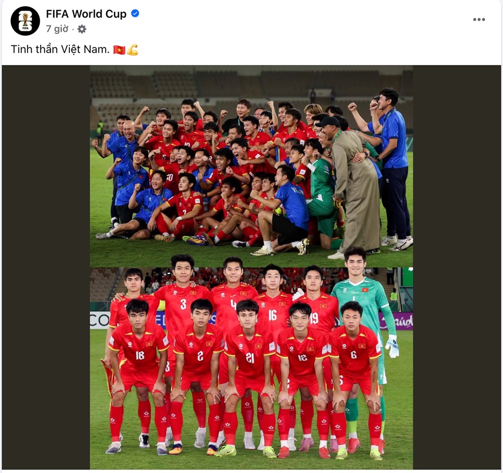 FIFA, AFC hết lời khen ngợi tinh thần chiến đấu của U23 Việt Nam - ảnh 1