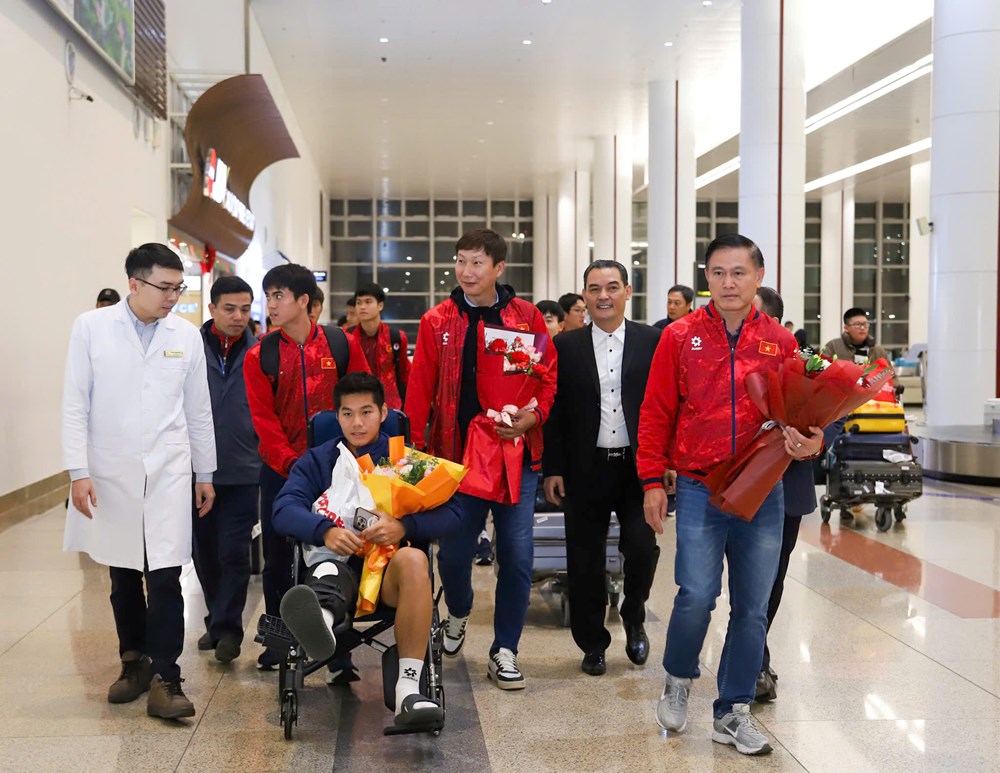 U23 Việt Nam về nước sau hành trình tại VCK U23 châu Á 2026 - ảnh 1