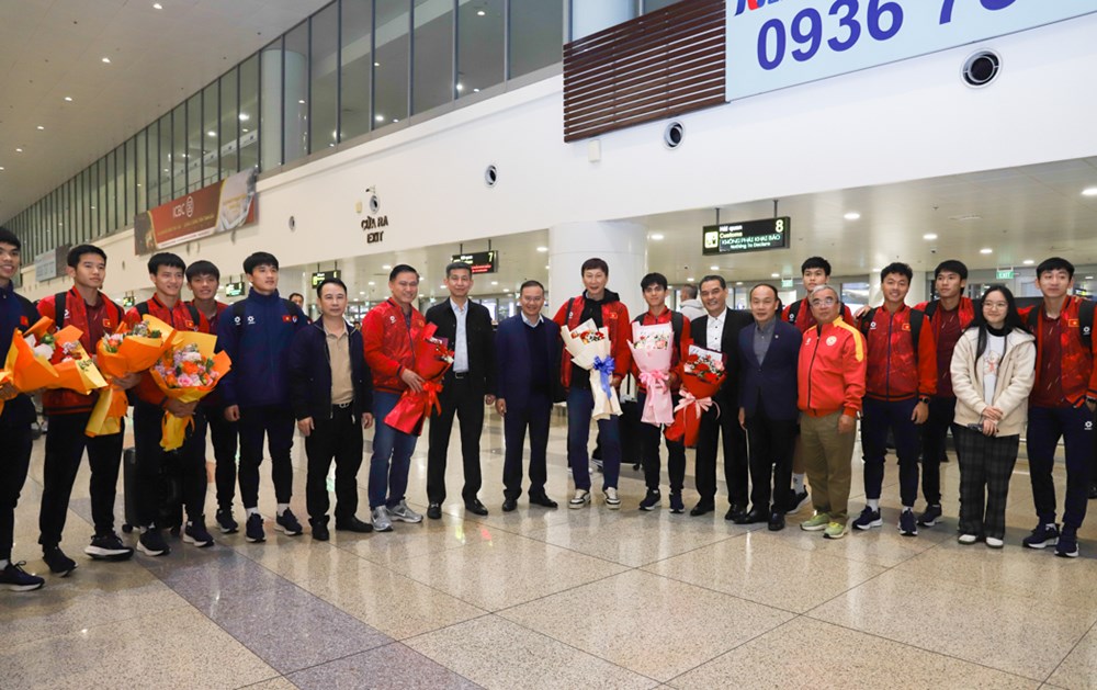 U23 Việt Nam về nước sau hành trình tại VCK U23 châu Á 2026 - ảnh 3