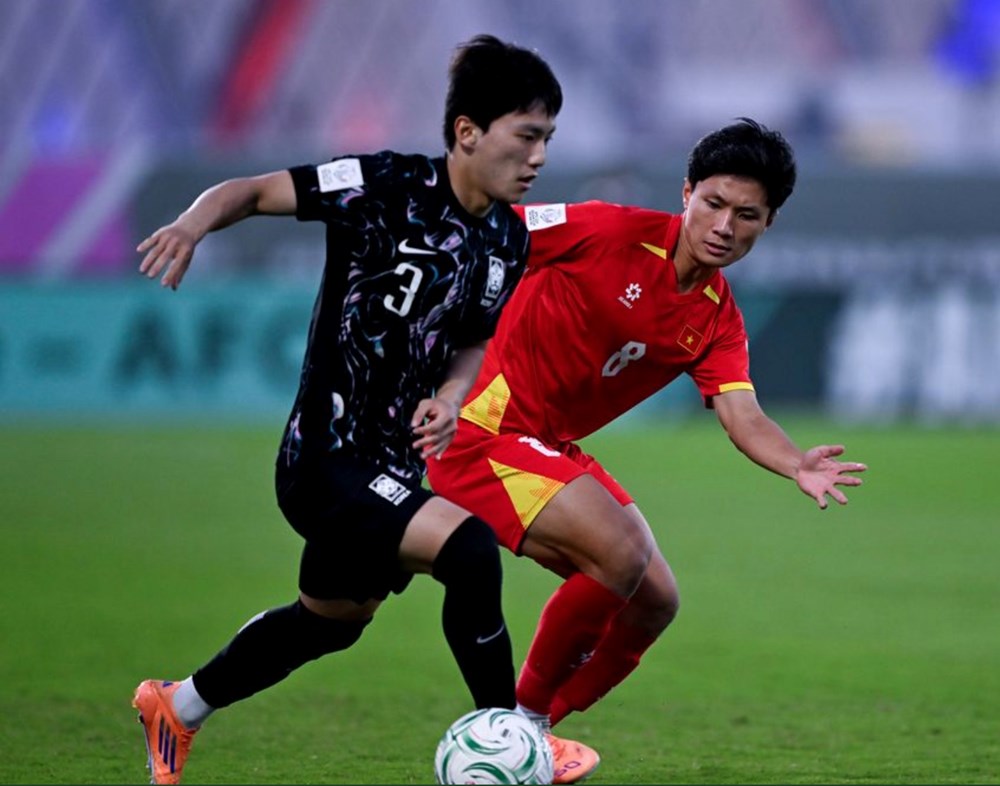 Thắng kịch tính U23 Hàn Quốc trên loạt “đấu súng”, U23 Việt Nam xếp thứ ba tại VCK U23 châu Á 2026 - ảnh 2
