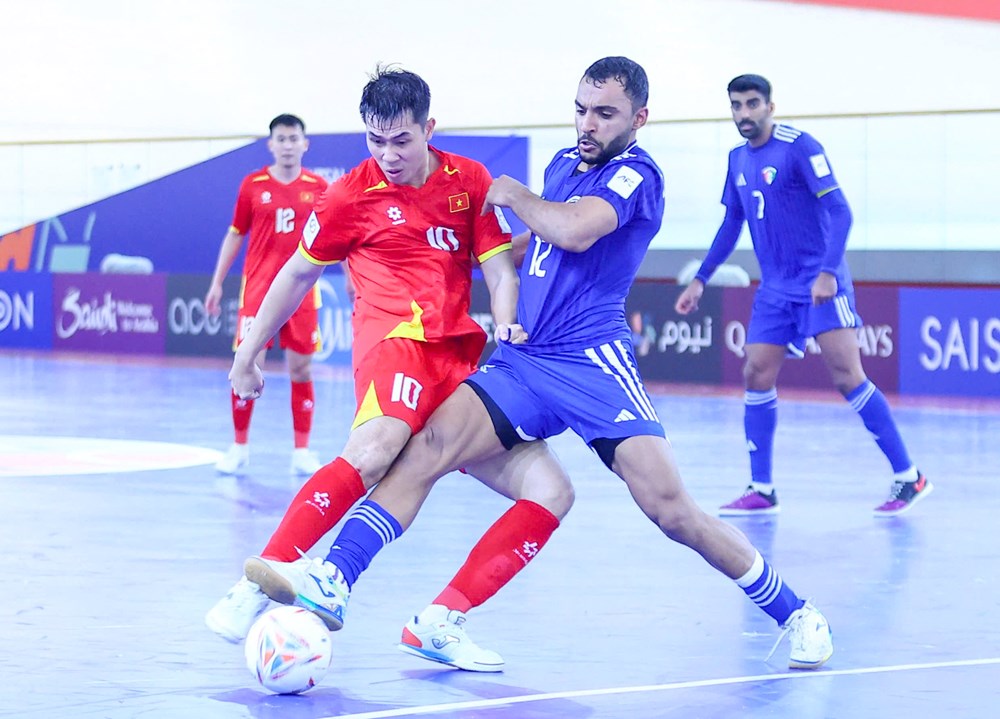 Ngược dòng kịch tính, tuyển Futsal Việt Nam khởi đầu thuận lợi tại Giải vô địch châu Á 2026 - ảnh 2