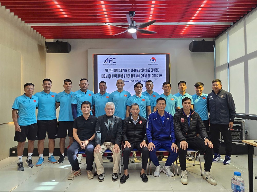 VFF tổ chức khoá học HLV thủ môn chứng chỉ “C” AFC/VFF - ảnh 3