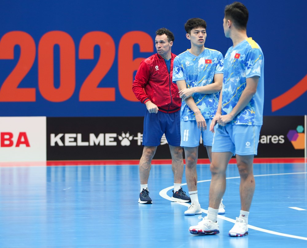 Tuyển futsal Việt Nam tăng tốc trước vòng tứ kết châu Á - ảnh 3