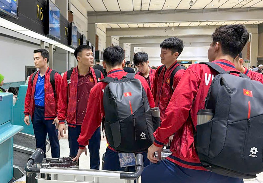 Đội tuyển Futsal Việt Nam về nước sau hành trình tại giải châu Á - ảnh 2