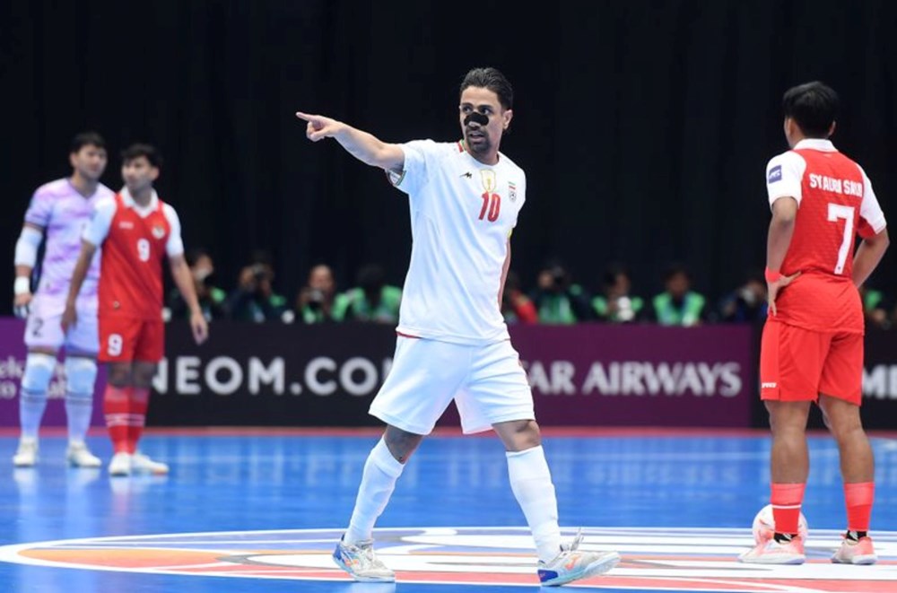 Thắng kịch tính Indonesia, đội tuyển Iran tiếp tục thống trị Futsal châu Á - ảnh 1
