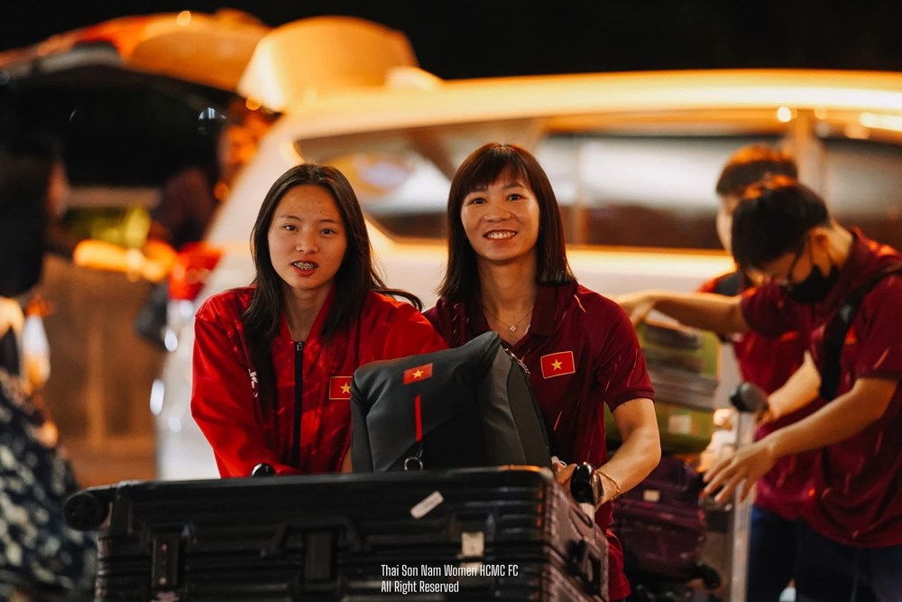Đội tuyển futsal nữ Việt Nam lên đường sang Thái Lan dự giải Đông Nam Á - ảnh 1