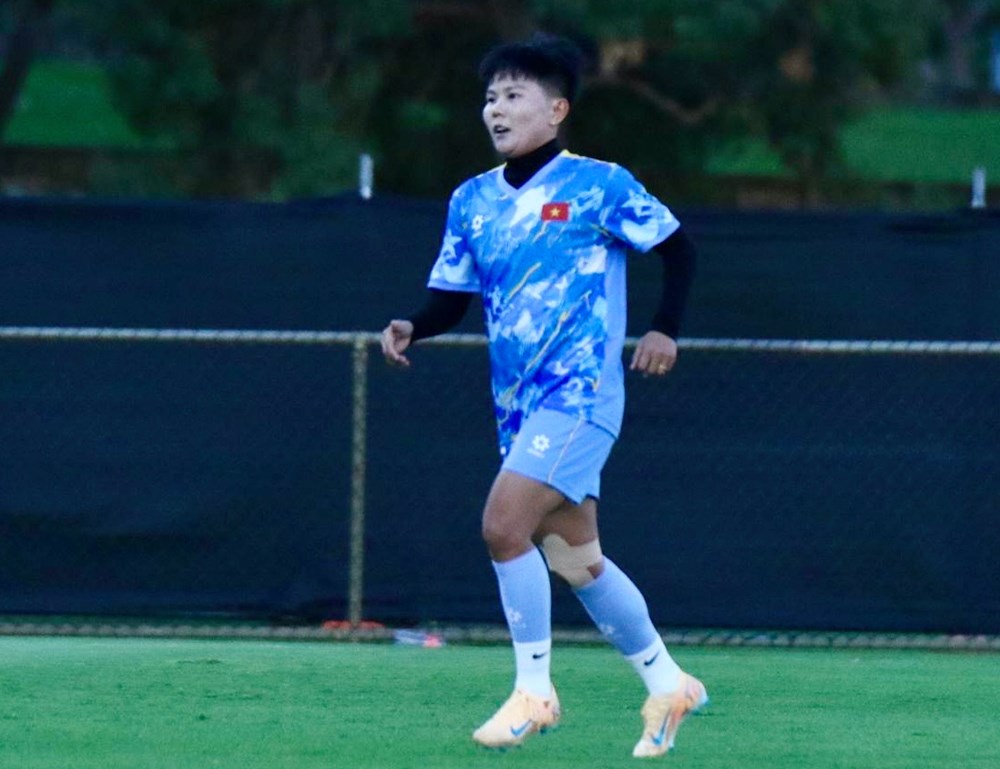 Tiền vệ Bích Thuỳ báo tin vui cho tuyển nữ Việt Nam trước trận gặp Ấn Độ - ảnh 1