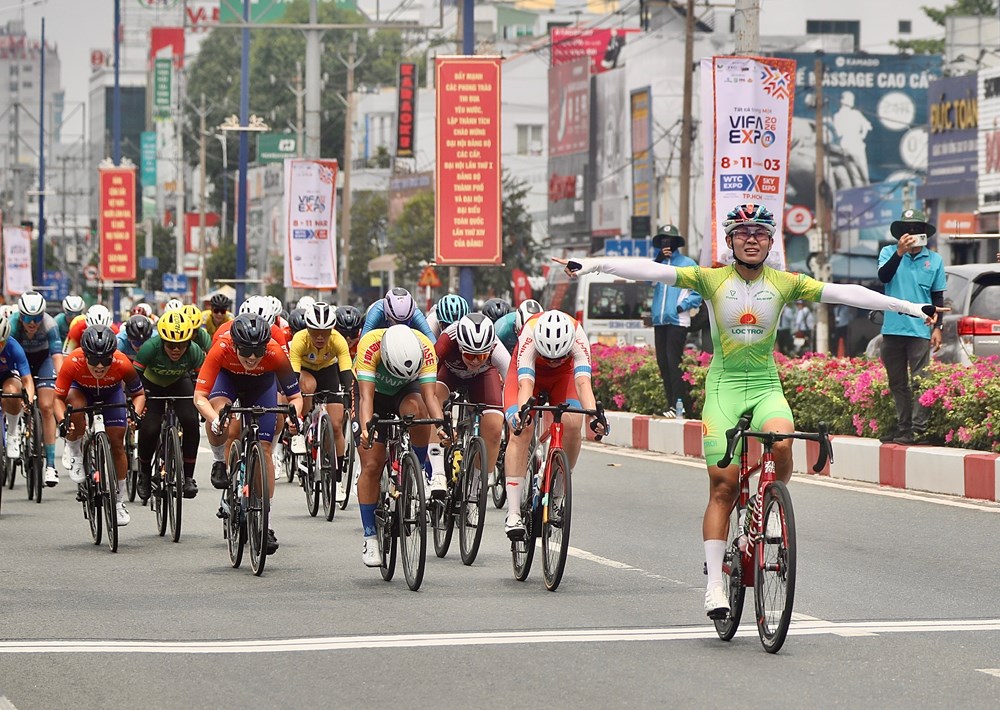 Nguyễn Thị Thật về nhất chặng 2 Biwase Tour of Vietnam 2026 - ảnh 3