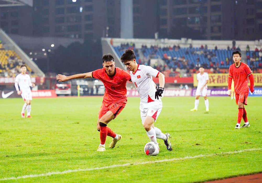 Lịch thi đấu của U23 Việt Nam tại Giải CFA Team China - Tây An 2026 - ảnh 1