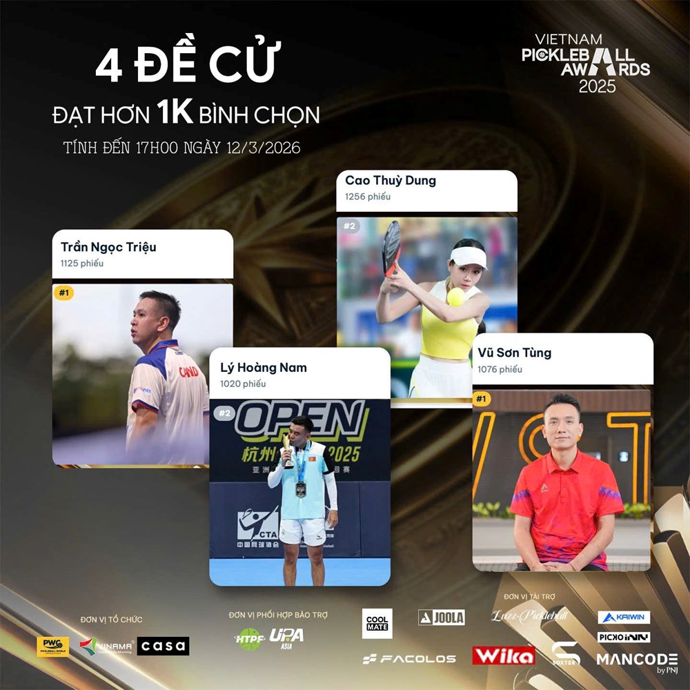 Hấp dẫn cuộc đua giữa các hạng mục tại Vietnam Pickleball Awards 2025 - ảnh 3