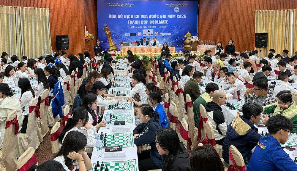 Bế mạc Giải cờ vua VĐQG 2026 - ảnh 1