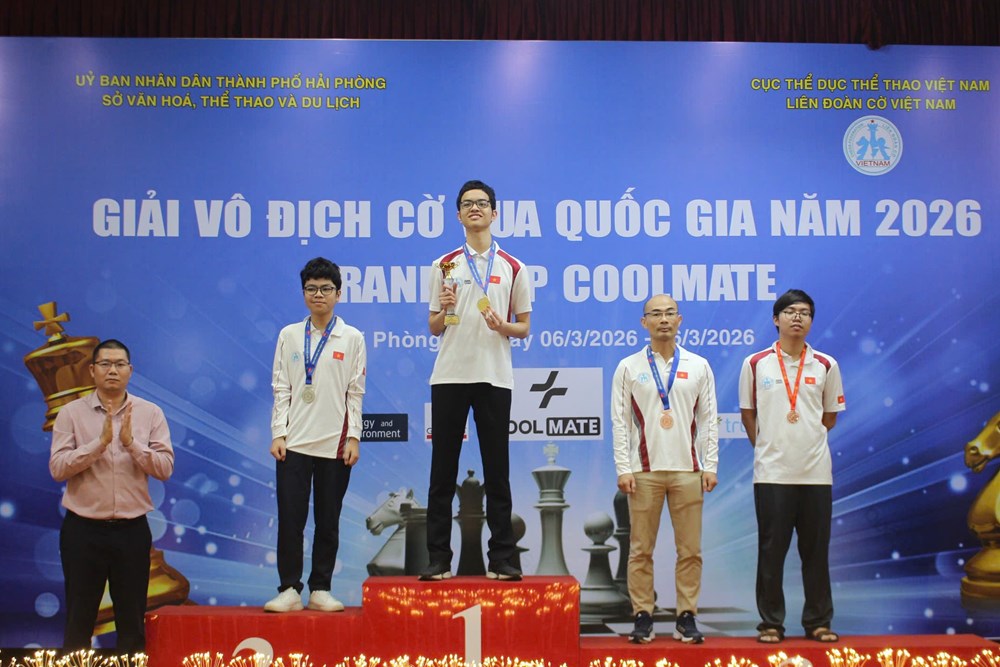 Bế mạc Giải cờ vua VĐQG 2026 - ảnh 2