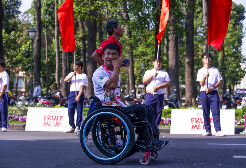 Sôi động Ngày chạy Olympic Vì sức khỏe toàn dân tại TP.HCM - ảnh 6