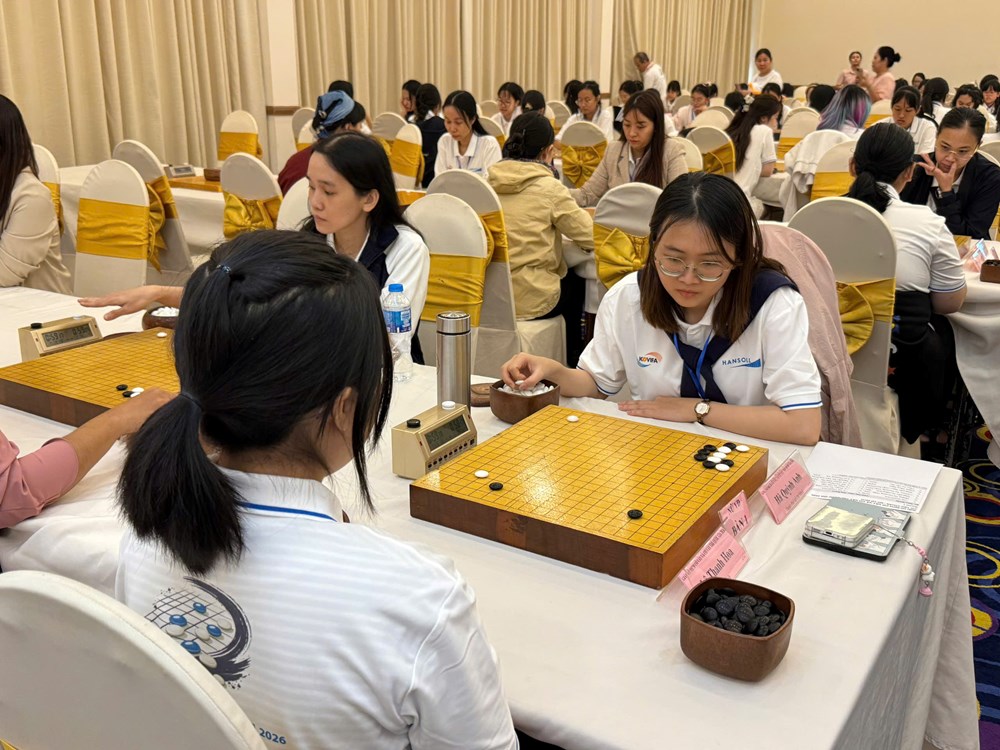 Khởi tranh Giải vô địch cờ vây, cờ vây trẻ Quốc gia 2026 - ảnh 3