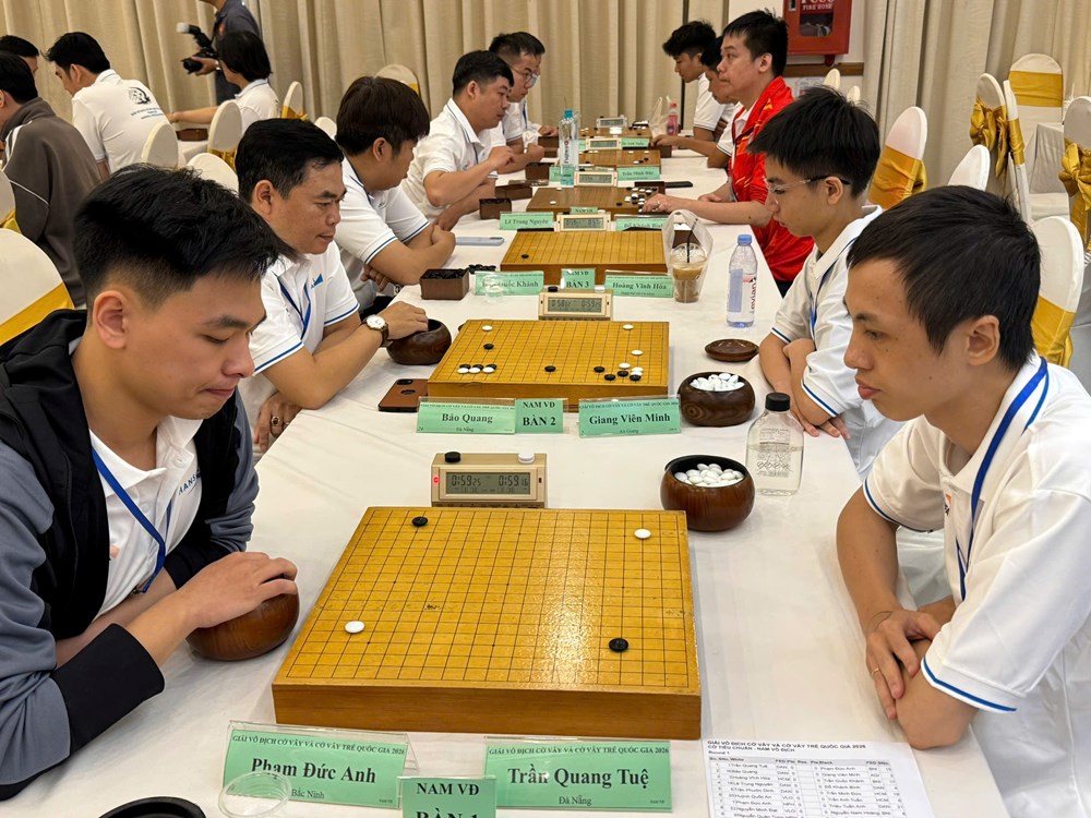 Khởi tranh Giải vô địch cờ vây, cờ vây trẻ Quốc gia 2026 - ảnh 4