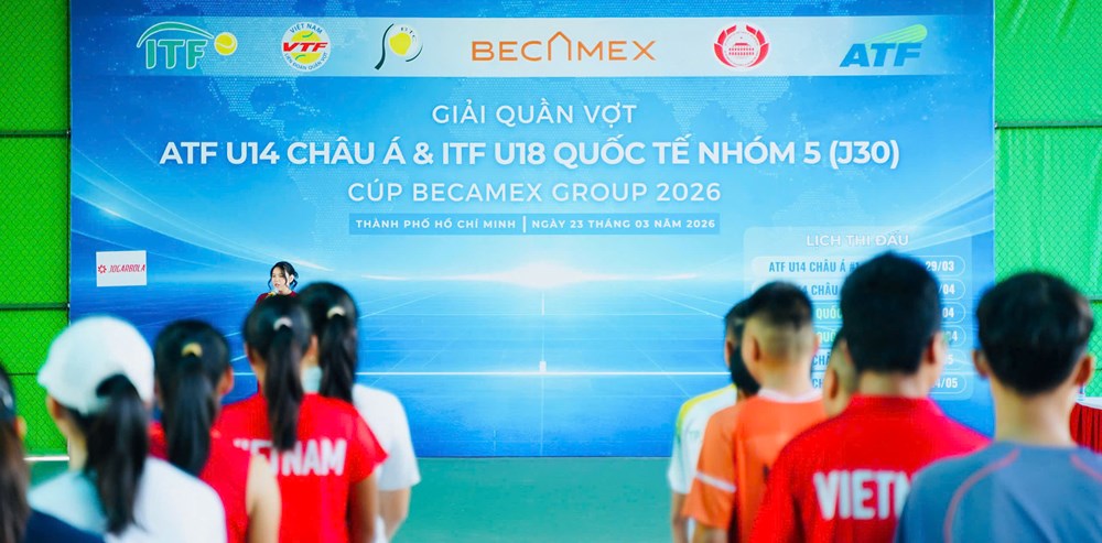 TP.HCM tổ chức chuỗi 6 giải quần vợt trẻ quốc tế - ảnh 1