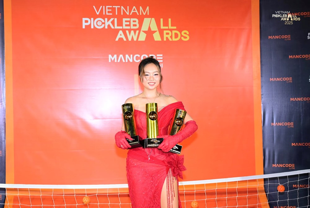 Lý Hoàng Nam, Sophia Phương Anh được vinh danh tại Vietnam Pickleball Awards 2025 - ảnh 2