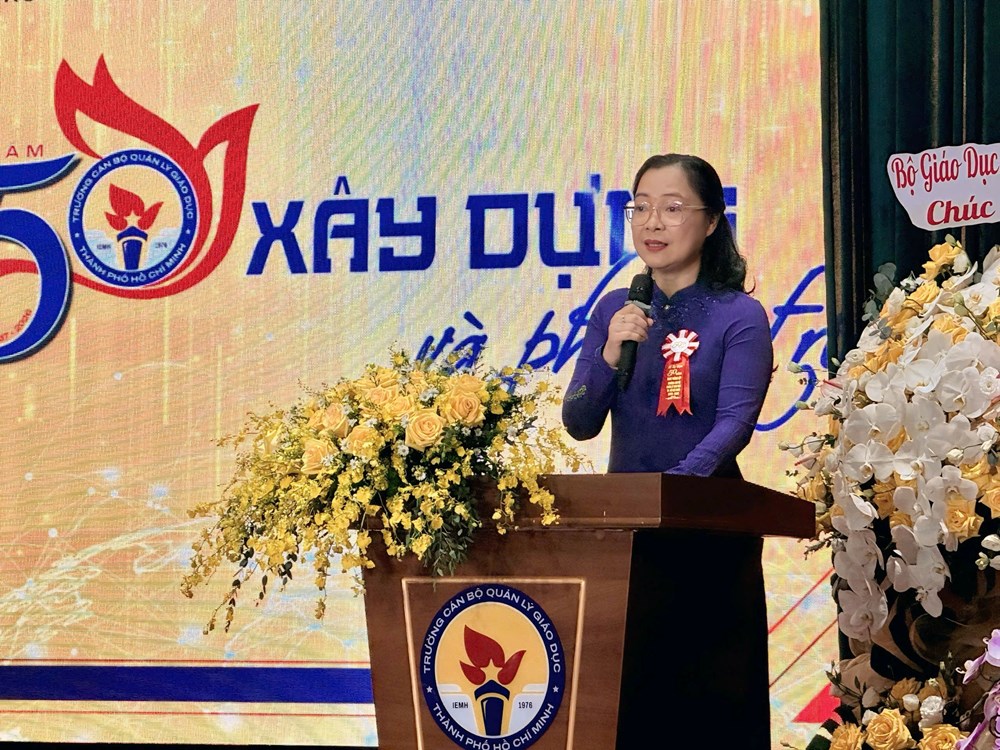 Hành trình 50 năm đào tạo cán bộ giáo dục - ảnh 1