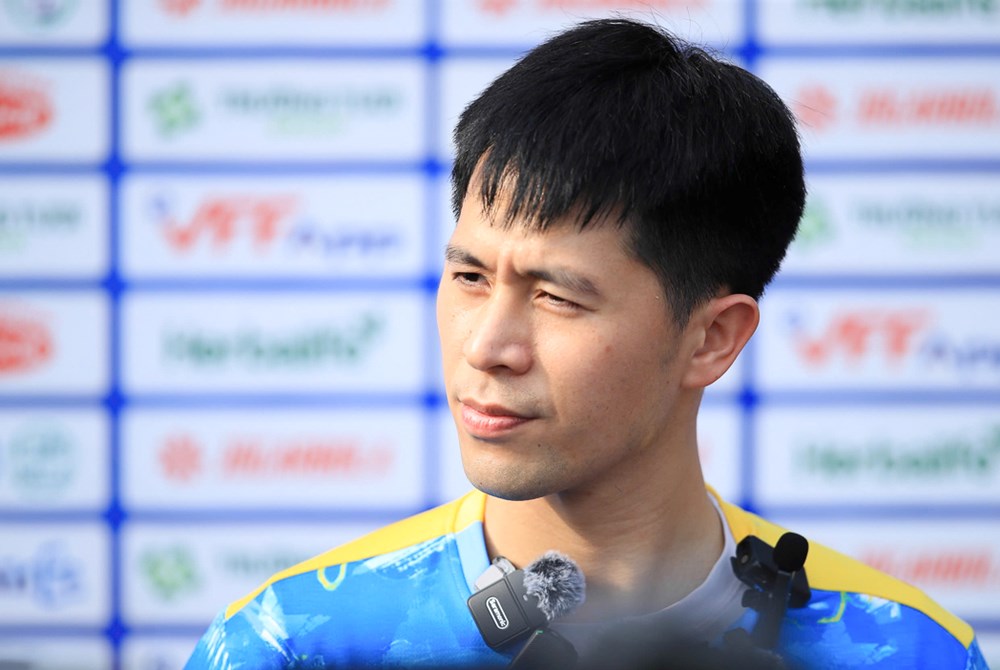 Trung vệ Đình Trọng nói gì khi trở lại đội tuyển Việt Nam sau hơn 3 năm? - ảnh 1