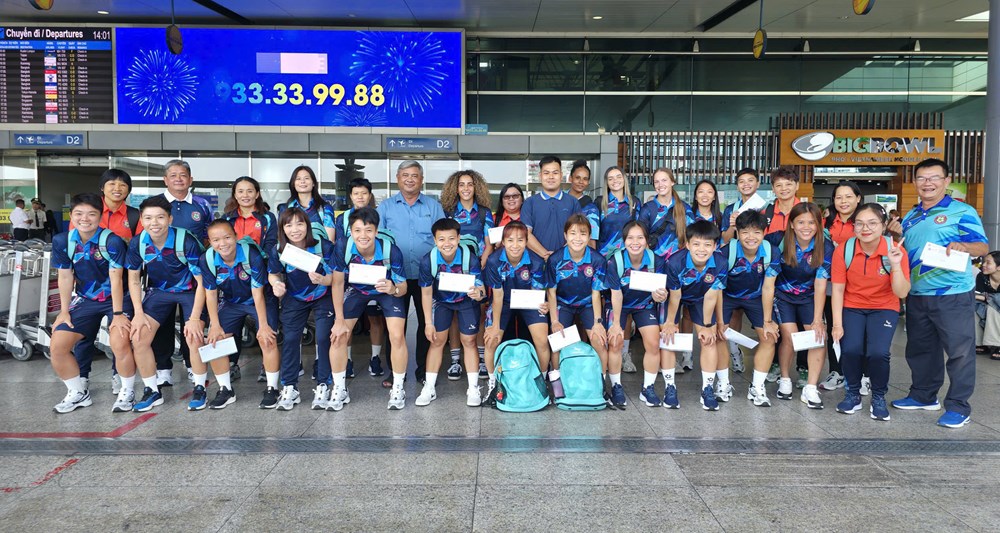 CLB nữ TP.HCM thi đấu tứ kết “Cúp C1 châu Á” tại Lào - ảnh 3