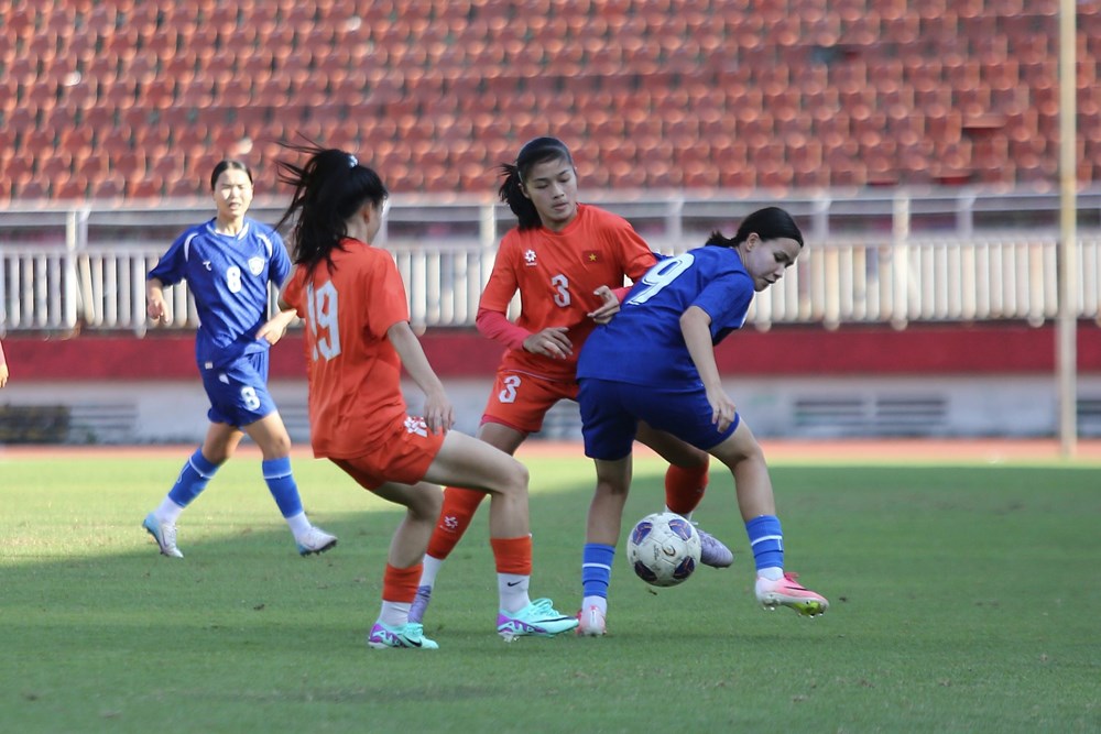 U20 nữ Việt Nam hoàn tất 2 trận giao hữu, chuẩn bị giải châu Á - ảnh 1