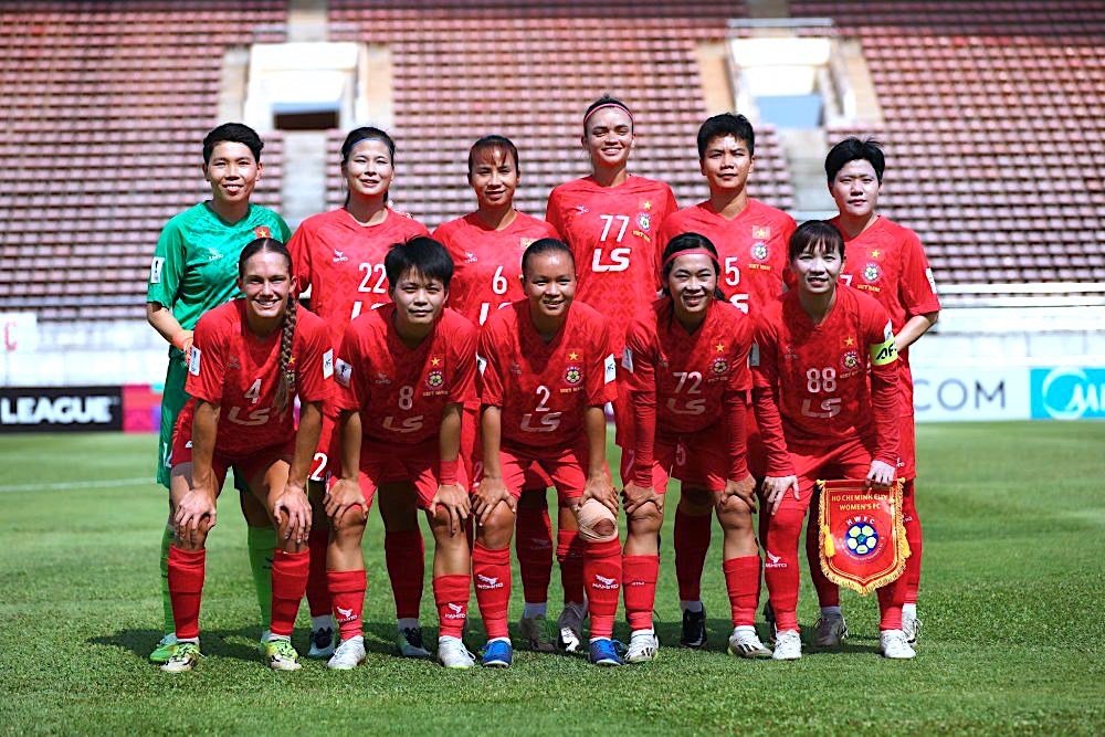 CLB nữ TP.HCM dừng bước tại tứ kết “Cúp C1 châu Á” - ảnh 1