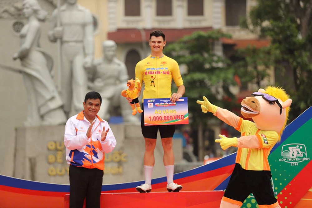 Áo vàng đổi chủ sau chặng 3 Giải xe đạp Cúp Truyền hình TP.HCM 2026 - ảnh 4