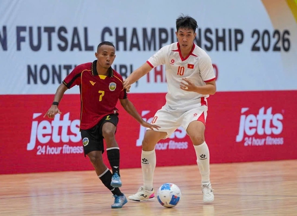 Đội tuyển futsal Việt Nam sớm giành quyền vào bán kết giải Đông Nam Á - ảnh 1