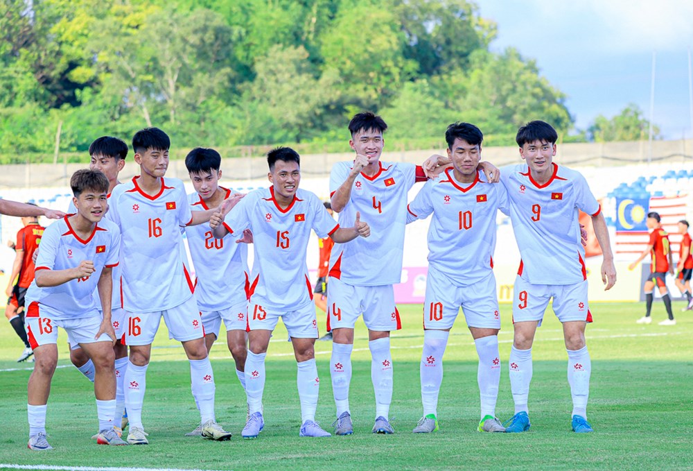 U17 Việt Nam thắng đậm không tưởng trước Timor Leste tại giải Đông Nam Á 2026 - ảnh 2