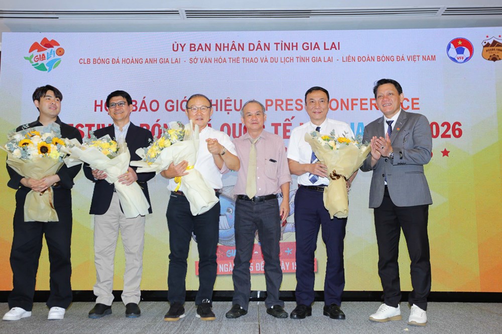 12 đội tham dự Festival Bóng đá quốc tế U14 Gia Lai 2026 - ảnh 1