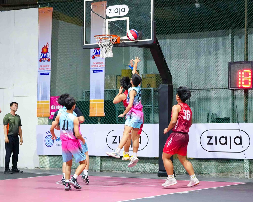 Khởi tranh Giải bóng rổ trẻ VnExpress - Cup Ziaja khu vực TP.HCM - ảnh 3