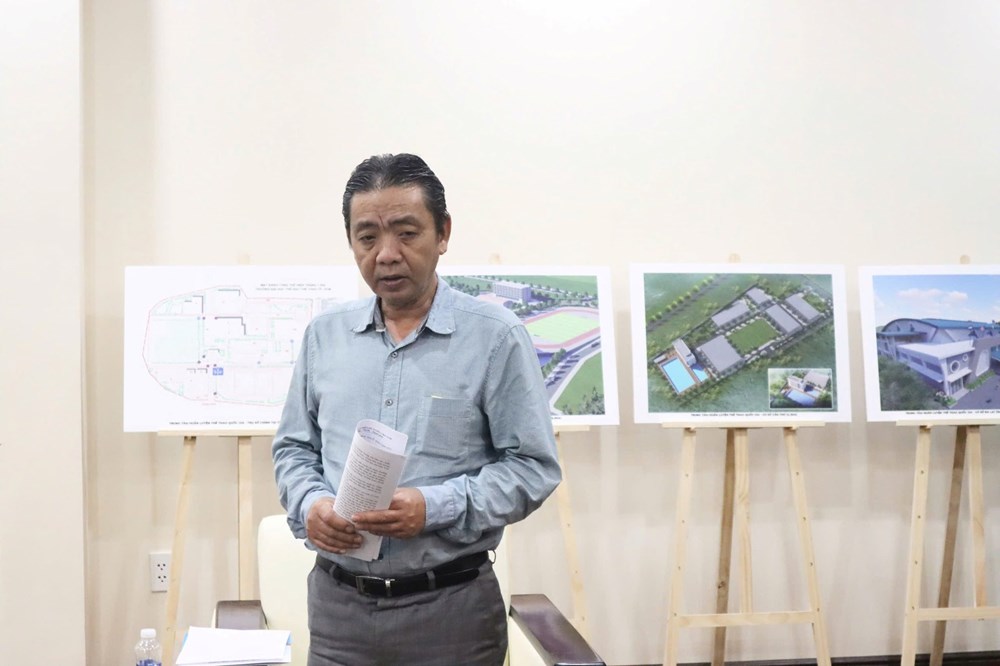 Thứ trưởng Hoàng Đạo Cương thăm và kiểm tra công tác huấn luyện tại Trung tâm Huấn luyện Thể thao Quốc gia - ảnh 2