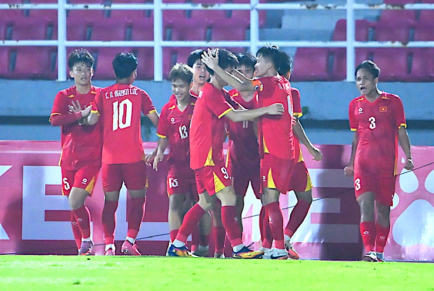 Ngược dòng kịch tính trước Australia, U17 Việt Nam vào chung kết Giải U17 Đông Nam Á 2026 - ảnh 2