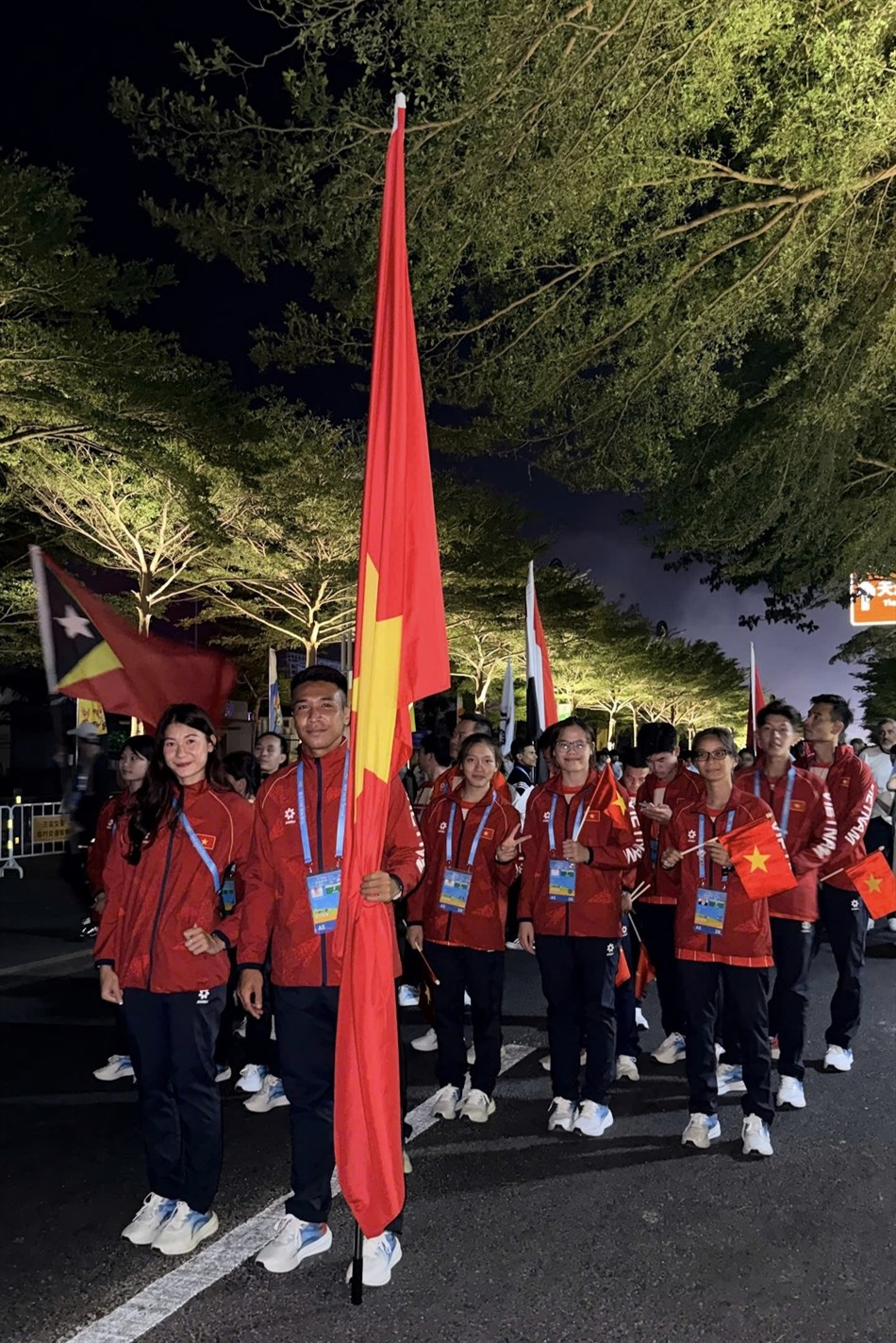 Đoàn Thể thao Việt Nam dự Lễ khai mạc Đại hội Thể thao Bãi biển châu Á - ảnh 4