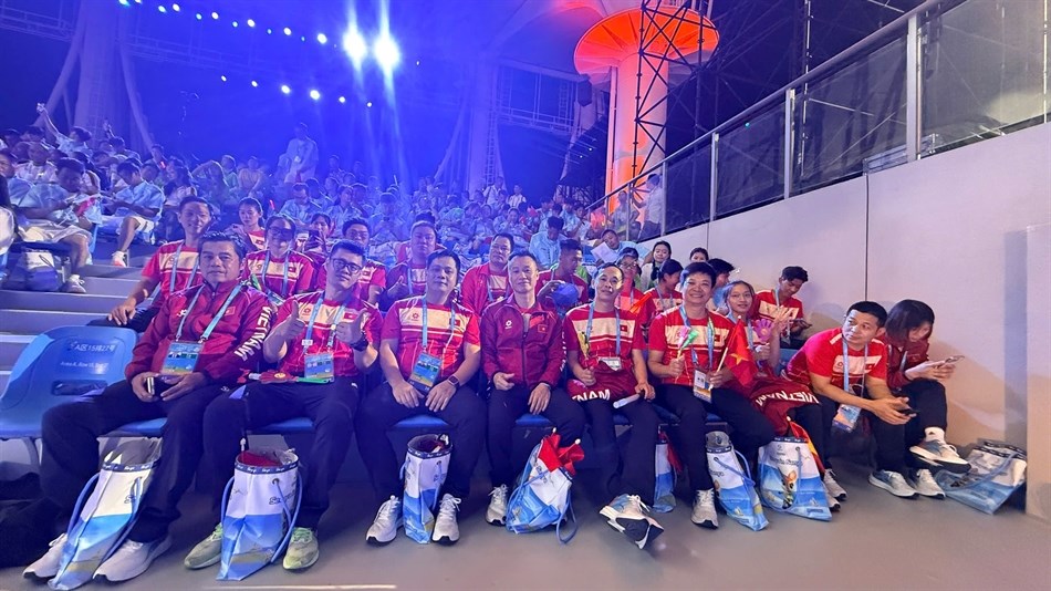 Đoàn Thể thao Việt Nam dự Lễ khai mạc Đại hội Thể thao Bãi biển châu Á - ảnh 3