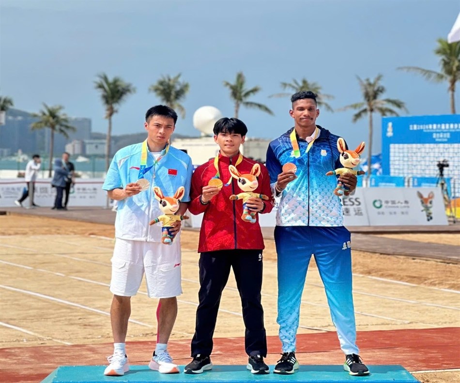 Điền kinh Việt Nam giành tấm HCV thứ hai tại Đại hội Thể thao bãi biển châu Á 2026 - ảnh 3