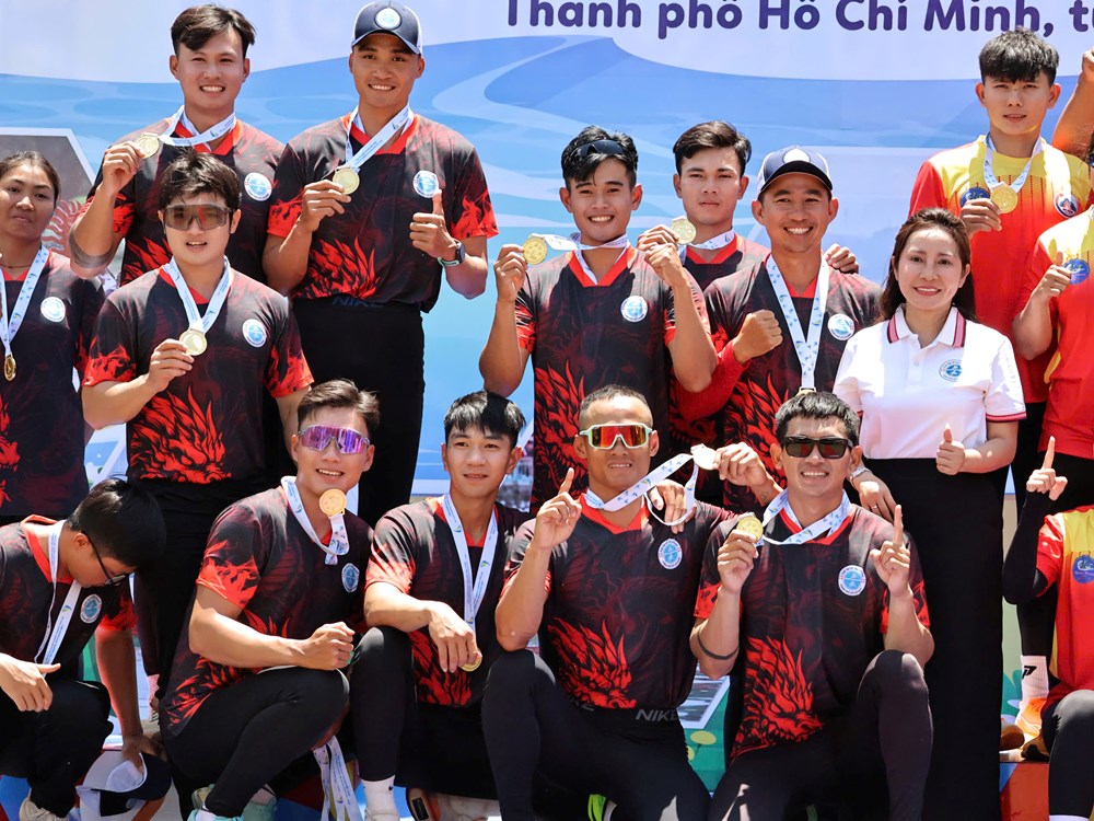 TP.HCM nhất toàn đoàn Giải đua thuyền truyền thống các tay chèo xuất sắc quốc gia 2026 - ảnh 2