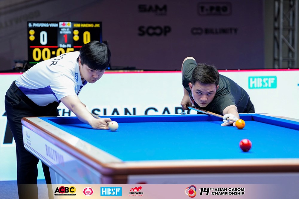 Bao Phương Vinh giành ngôi á quân Giải billiards carom vô địch châu Á 2026  - ảnh 1