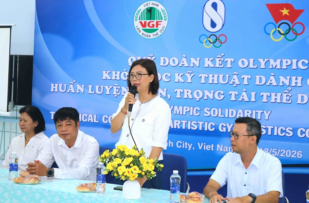 Khai mạc Khoá học kỹ thuật dành cho HLV, trọng tài TDDC - ảnh 3