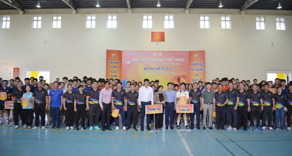 Khai mạc môn kéo co Đại hội TDTT TP.HCM 2026 - ảnh 1