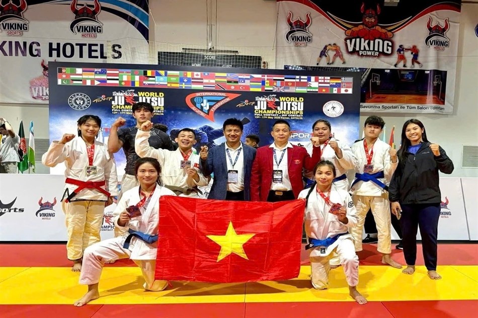 Jujitsu Việt Nam giành 6 HCV thế giới - ảnh 1