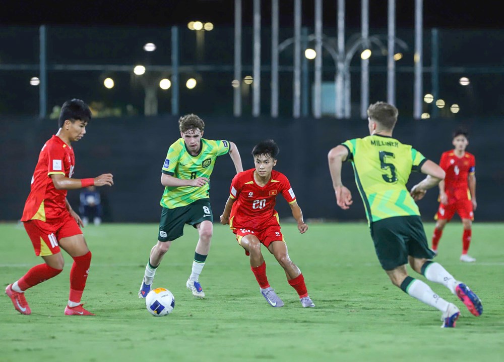 U17 Việt Nam dừng bước tại tứ kết Giải U17 châu Á 2026 - ảnh 1