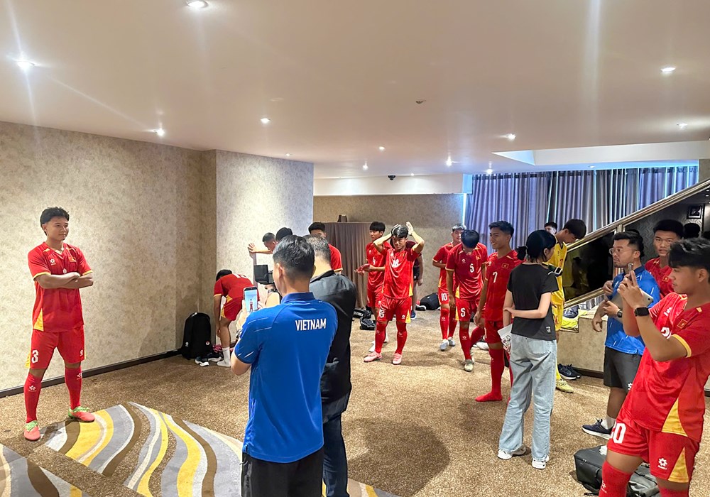 U19 Việt Nam tăng tốc chuẩn bị cho Giải U19 Đông Nam Á 2026 - ảnh 3